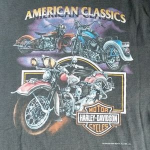 Vintage 1992 Harley Davidson T Shirt